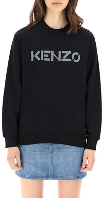 (W) KENZO FW21 黑色Logo印花長袖圓領衛衣。 FB62SW8214ML-99 Purchase (W) KENZO FW21 黑色Logo印花長袖圓領衛衣。 FB62SW8214ML-99