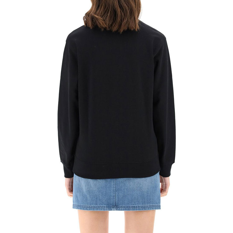 Details for (W) KENZO FW21 黑色Logo印花長袖圓領衛衣。 FB62SW8214ML-99