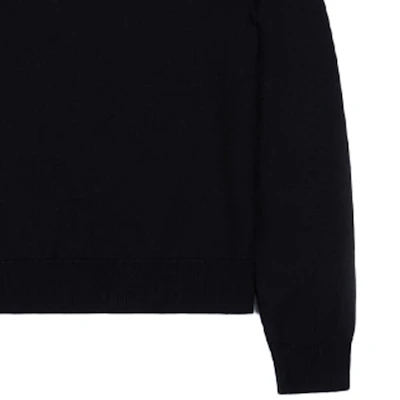 (Women) Kenzo FW21 Black Merino Wool Crewneck Sweater with Tiger Embroidery FB62PU6423TA-99 Cheap (Women) Kenzo FW21 Black Merino Wool Crewneck Sweater with Tiger Embroidery FB62PU6423TA-99