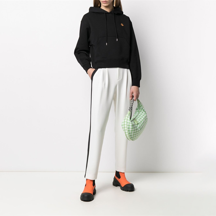 (Women) KENZO FW21 Black Tiger Embroidered Hoodie. 2SW7774ML-99 圖 5