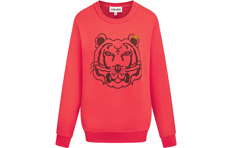 (Women) Kenzo FW21 K-Tiger Embroidered Crewneck Sweatshirt Orange FB62SW8314MO-28 圖 2