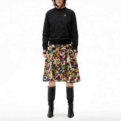 (W) KENZO FW21 K-Tiger 刺繡虎頭黑色長袖圓領衛衣 FB62SW8314MO-99 Shop (W) KENZO FW21 K-Tiger 刺繡虎頭黑色長袖圓領衛衣 FB62SW8314MO-99