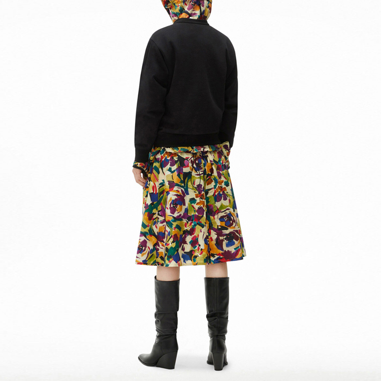 Purchase (W) KENZO FW21 K-Tiger 刺繡虎頭黑色長袖圓領衛衣 FB62SW8314MO-99