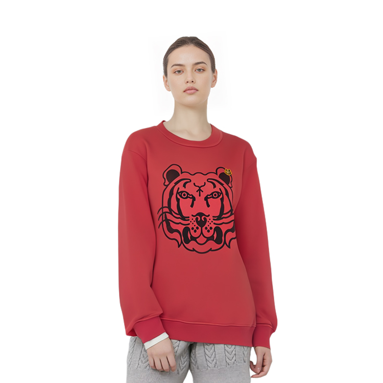 (Women) Kenzo FW21 K-Tiger Embroidered Crewneck Sweatshirt Orange FB62SW8314MO-28 圖 7