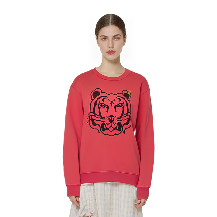 (Women) Kenzo FW21 K-Tiger Embroidered Crewneck Sweatshirt Orange FB62SW8314MO-28 圖 8