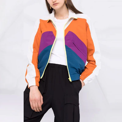 (W) Kenzo FW21 輕量拼接飛行外套 多色 FB62BL1299-CO1 Details for (W) Kenzo FW21 輕量拼接飛行外套 多色 FB62BL1299-CO1