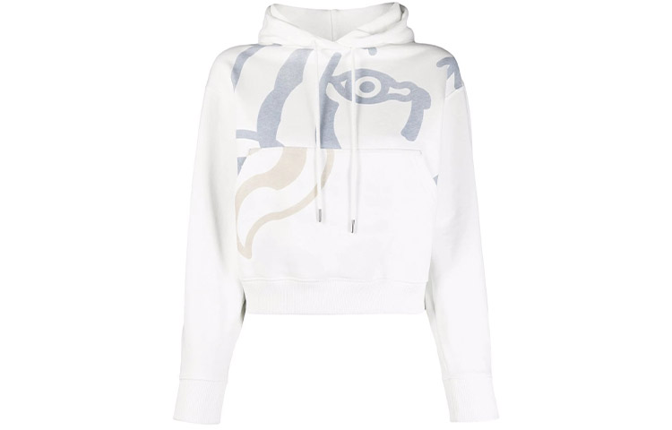 (Women) Kenzo FW21 Oversized Logo Print Sweatshirt White FB62SW6624MO-02 圖 2
