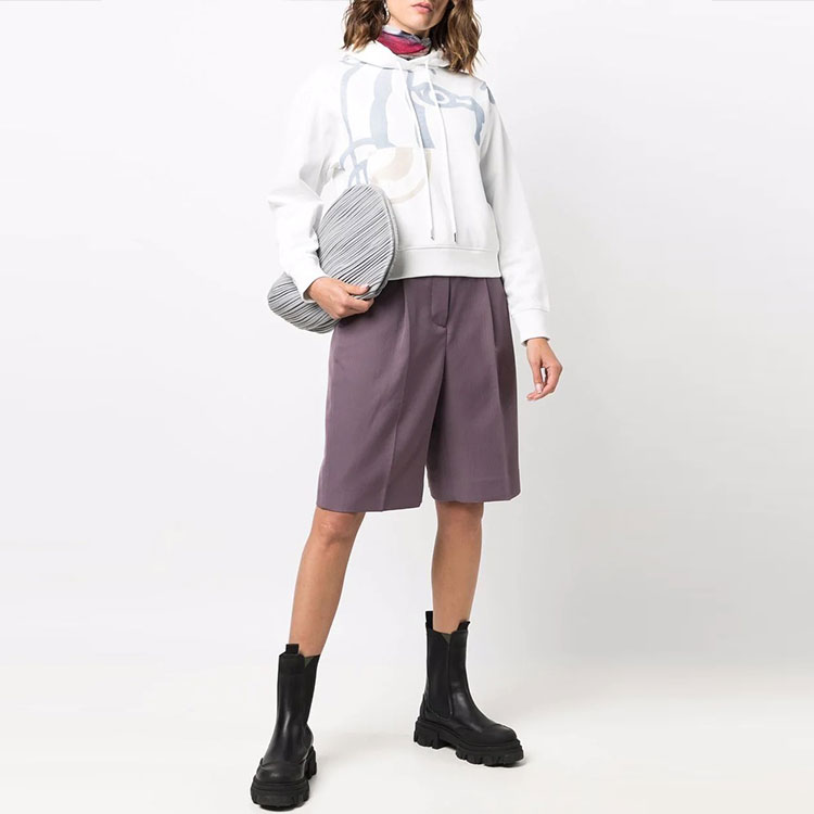 (Women) Kenzo FW21 Oversized Logo Print Sweatshirt White FB62SW6624MO-02 圖 3