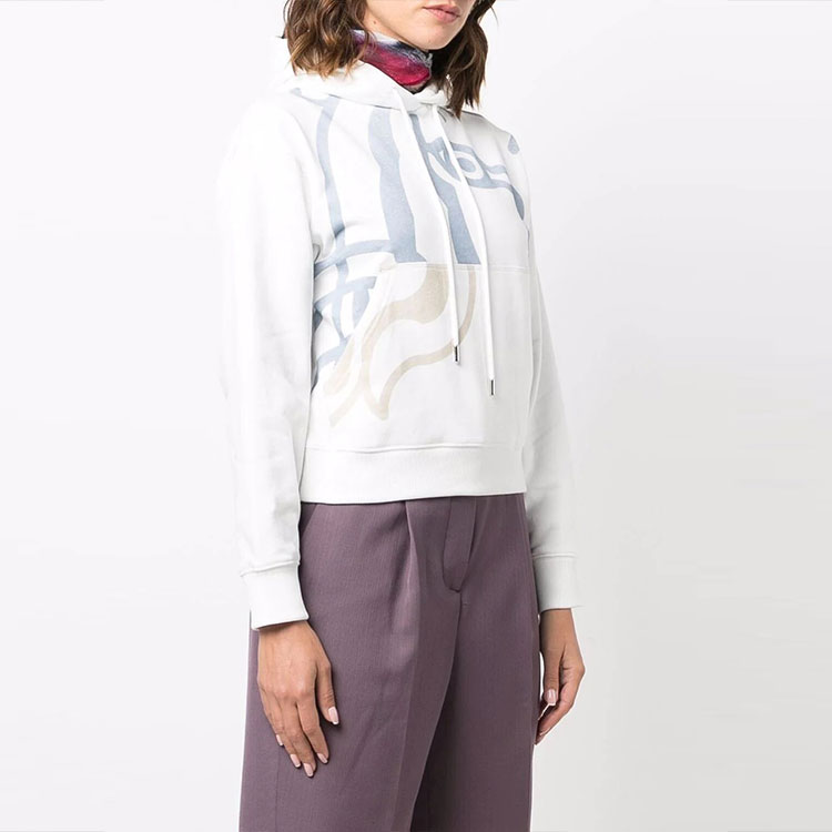 (Women) Kenzo FW21 Oversized Logo Print Sweatshirt White FB62SW6624MO-02 圖 4