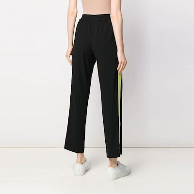 (Women) KENZO FW21 Side Stripe Track Pants Black. F952PA1315AC-99 Purchase (Women) KENZO FW21 Side Stripe Track Pants Black. F952PA1315AC-99