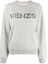 Order (W) KENZO FW21 Suéter Slim Fit de Lana con Logo Gris. FB62PU6333LB-93