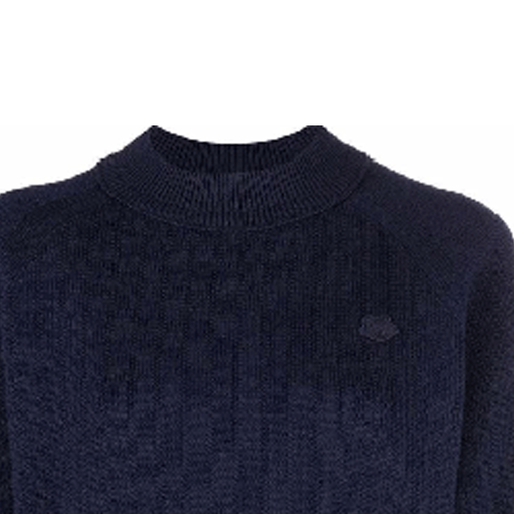 Details for (W) KENZO FW21 Logo Krewnek Bulu Rajut Sweater Biru FB62PU6313TB-79