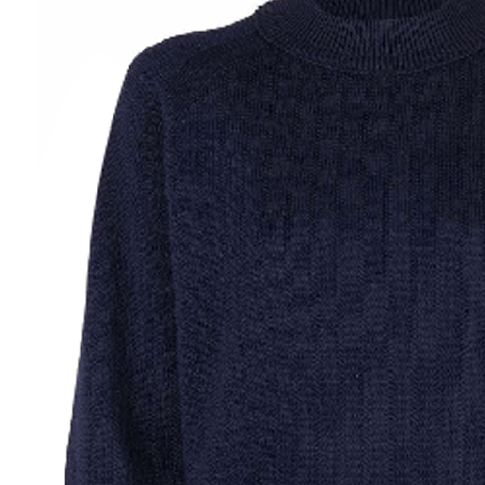 Sizing (W) KENZO FW21 Logo Krewnek Bulu Rajut Sweater Biru FB62PU6313TB-79