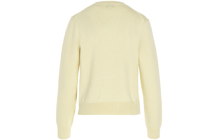 (Women) KENZO FW21 Yellow Wool Sweater with Embroidered Letter Logo. FB62PU6393LA-38 圖 3