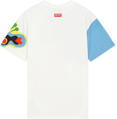 (W) KENZO FW22 Baju-T Lengan Pendek Putih Corak Haiwan. FD52TS0464SY-02 Lookbook (W) KENZO FW22 Baju-T Lengan Pendek Putih Corak Haiwan. FD52TS0464SY-02