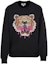 Buy (Women) KENZO FW22 Black Logo Jacquard Pullover Sweatshirt FC62SW8244XD-99