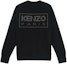 Lookbook (W) KENZO FW22 Kardigan Wool Hitam Lelaki dengan Logo Huruf Reka Bentuk Leher V FC62CA3423LC-99