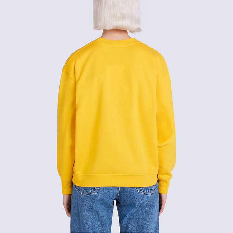 Sizing (W) KENZO FW22 Sudadera Cuello Redondo con Estampado Dorado del Logo. FC62SW0024MF-40