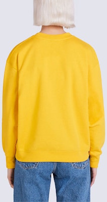 (W) KENZO FW22 Sudadera Cuello Redondo con Estampado Dorado del Logo. FC62SW0024MF-40 Sizing (W) KENZO FW22 Sudadera Cuello Redondo con Estampado Dorado del Logo. FC62SW0024MF-40