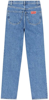 (Women) KENZO FW22 High-Waisted Straight-Leg Jeans Blue. FC62DP2009IB-67 Lookbook (Women) KENZO FW22 High-Waisted Straight-Leg Jeans Blue. FC62DP2009IB-67