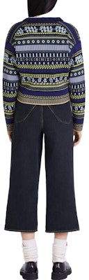 (W) KENZO FW22 午夜藍提花針織開襟衫。 FC62CA3183CD-77 Purchase (W) KENZO FW22 午夜藍提花針織開襟衫。 FC62CA3183CD-77