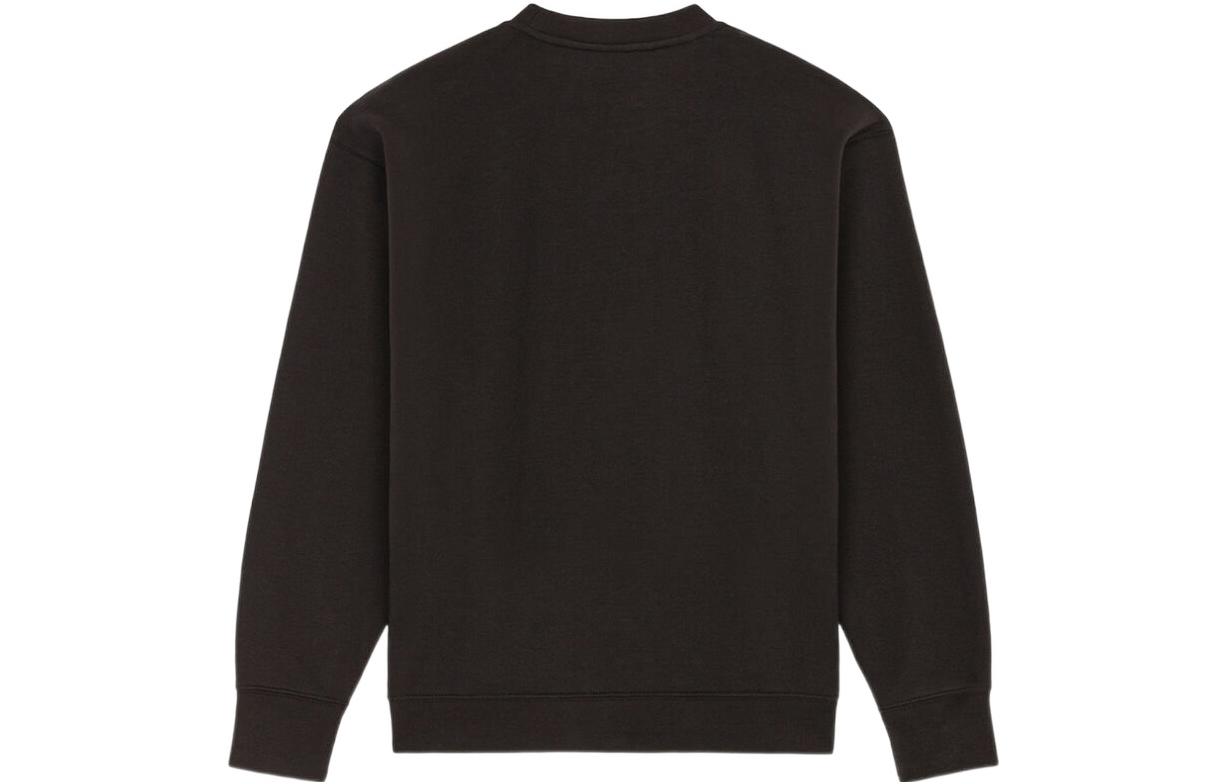 Lookbook (W) KENZO FW22 Sudadera Negra con Logo Estampado Cuello Redondo FC62SW0024MF-99J