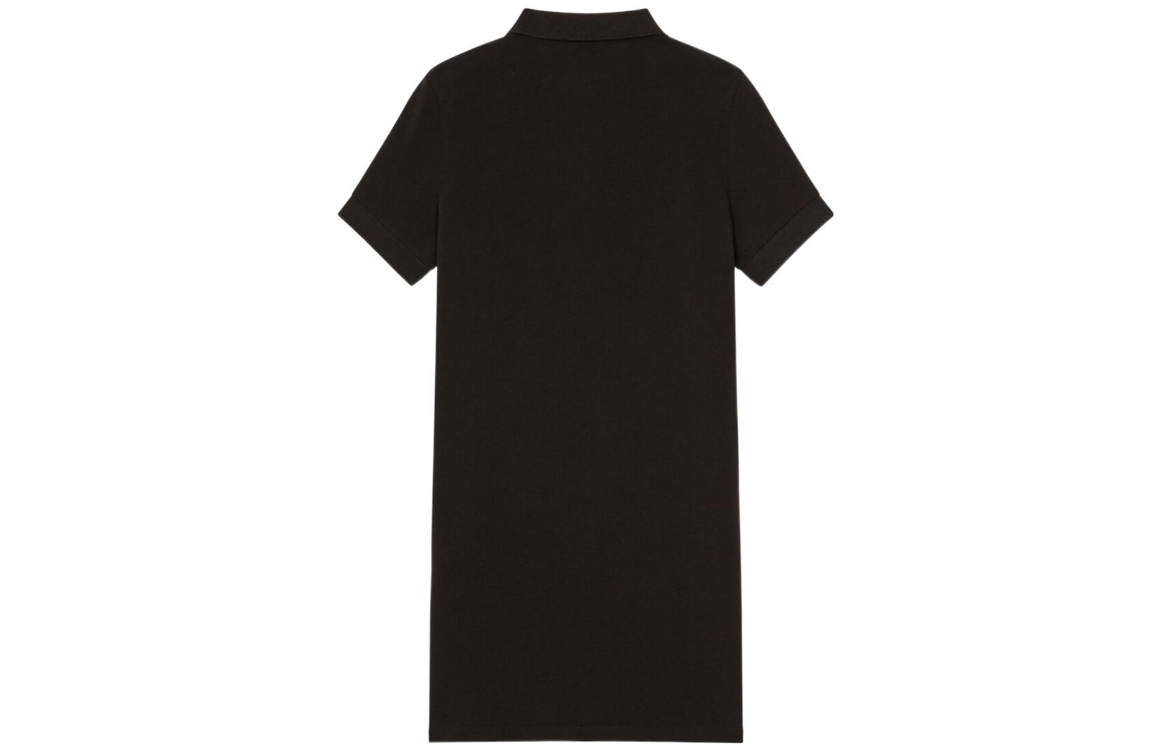 Lookbook (W) KENZO FW22 黑色绣花Boke花标志中长款连衣裙. FC62RO7074PU-99J