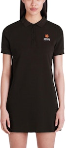 (W) KENZO FW22 Vestido Midi Negro Floral Bordado con Logo Flor Boke. FC62RO7074PU-99J Shop (W) KENZO FW22 Vestido Midi Negro Floral Bordado con Logo Flor Boke. FC62RO7074PU-99J