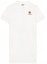 Buy (W) KENZO 女士 FW22 Boke Flower 白色刺绣Logo中长款T恤连衣裙 FC62RO7074PU-01