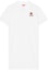 Order (W) KENZO 女士 FW22 Boke Flower 白色刺绣Logo中长款T恤连衣裙 FC62RO7074PU-01