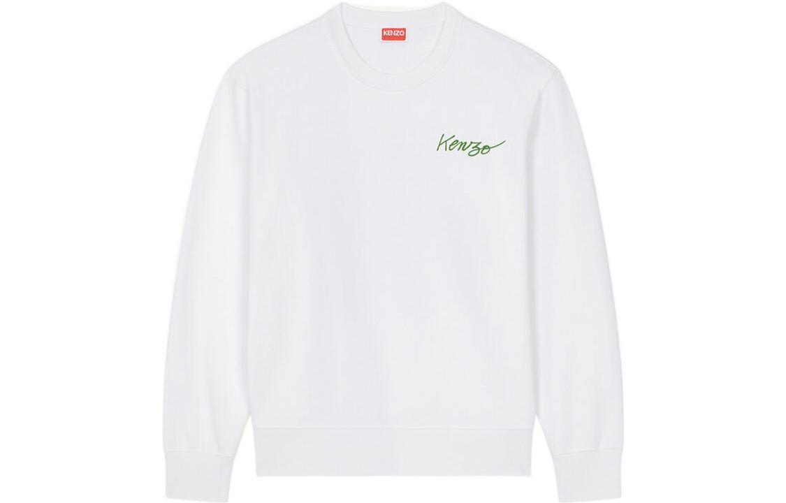 (Women) Kenzo FW22 White Floral Print High-Neck Long-Sleeve Sweatshirt FC62SW0164MF-01 圖 3