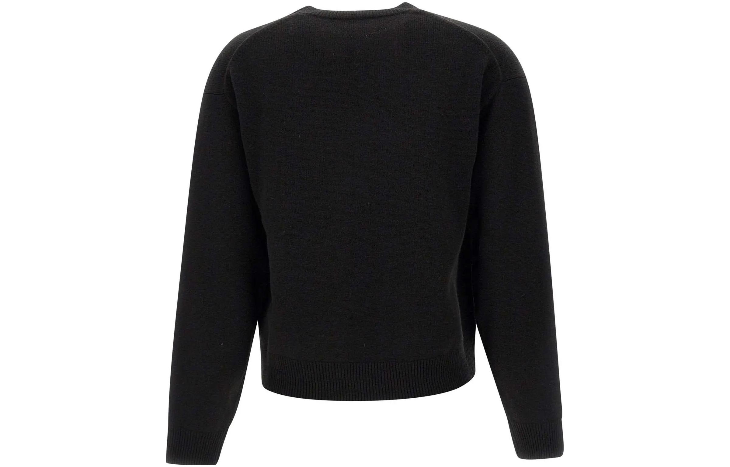 (Women) KENZO FW23  Black Floral Letter Pattern Crewneck Sweater. FD62PU4303LD-99 圖 3