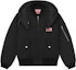 Buy (W) KENZO FW23 Chaqueta Acolchada Negra con Capucha y Parche de Logo. FD62BL1739NK-99
