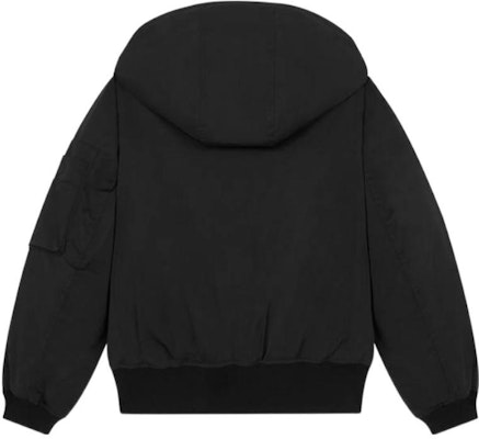 (W) KENZO FW23 Chaqueta Acolchada Negra con Capucha y Parche de Logo. FD62BL1739NK-99 Lookbook (W) KENZO FW23 Chaqueta Acolchada Negra con Capucha y Parche de Logo. FD62BL1739NK-99