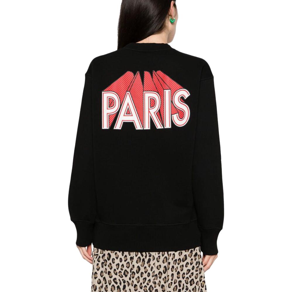 (Women) KENZO FW23  Black Pullover Sweatshirt with Letter Print. FD62SW0514MB-99J 圖 5