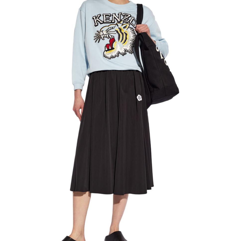 (Women) KENZO FW23  Blue Tiger Embroidered Crewneck Sweatshirt. FE52SW1394MF-63 圖 3