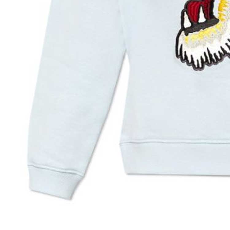 (Women) KENZO FW23  Blue Tiger Embroidered Crewneck Sweatshirt. FE52SW1394MF-63 圖 6