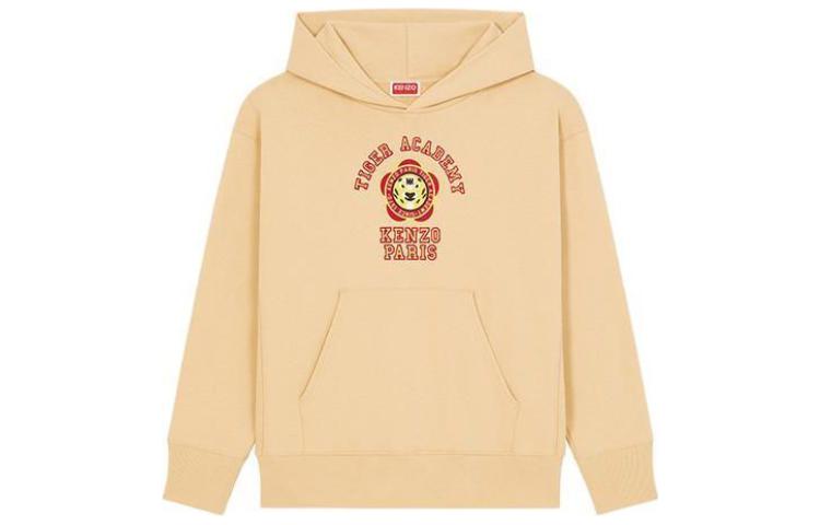 (Women) KENZO FW23  Floral Logo Hoodie Beige FD62SW0774ME-12 圖 2