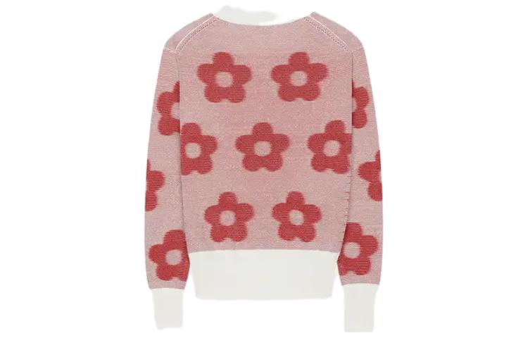 Lookbook (W) KENZO FW23 Sweater Crewneck Motif Bunga Pullover. FD62PU4133CA-02