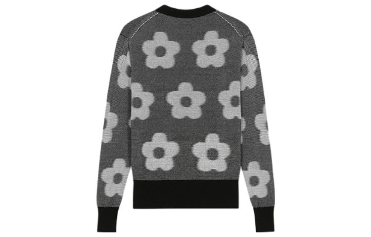 Sizing (W) KENZO FW23 Sweater Crewneck Motif Bunga Pullover. FD62PU4133CA-02
