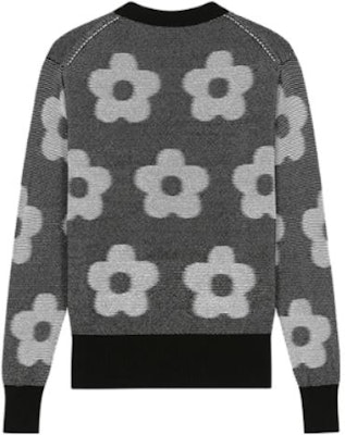 (W) KENZO FW23 Sweater Crewneck Motif Bunga Pullover. FD62PU4133CA-02 Sizing (W) KENZO FW23 Sweater Crewneck Motif Bunga Pullover. FD62PU4133CA-02