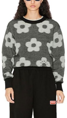(W) KENZO FW23 Sweater Crewneck Motif Bunga Pullover. FD62PU4133CA-02 Cheap (W) KENZO FW23 Sweater Crewneck Motif Bunga Pullover. FD62PU4133CA-02