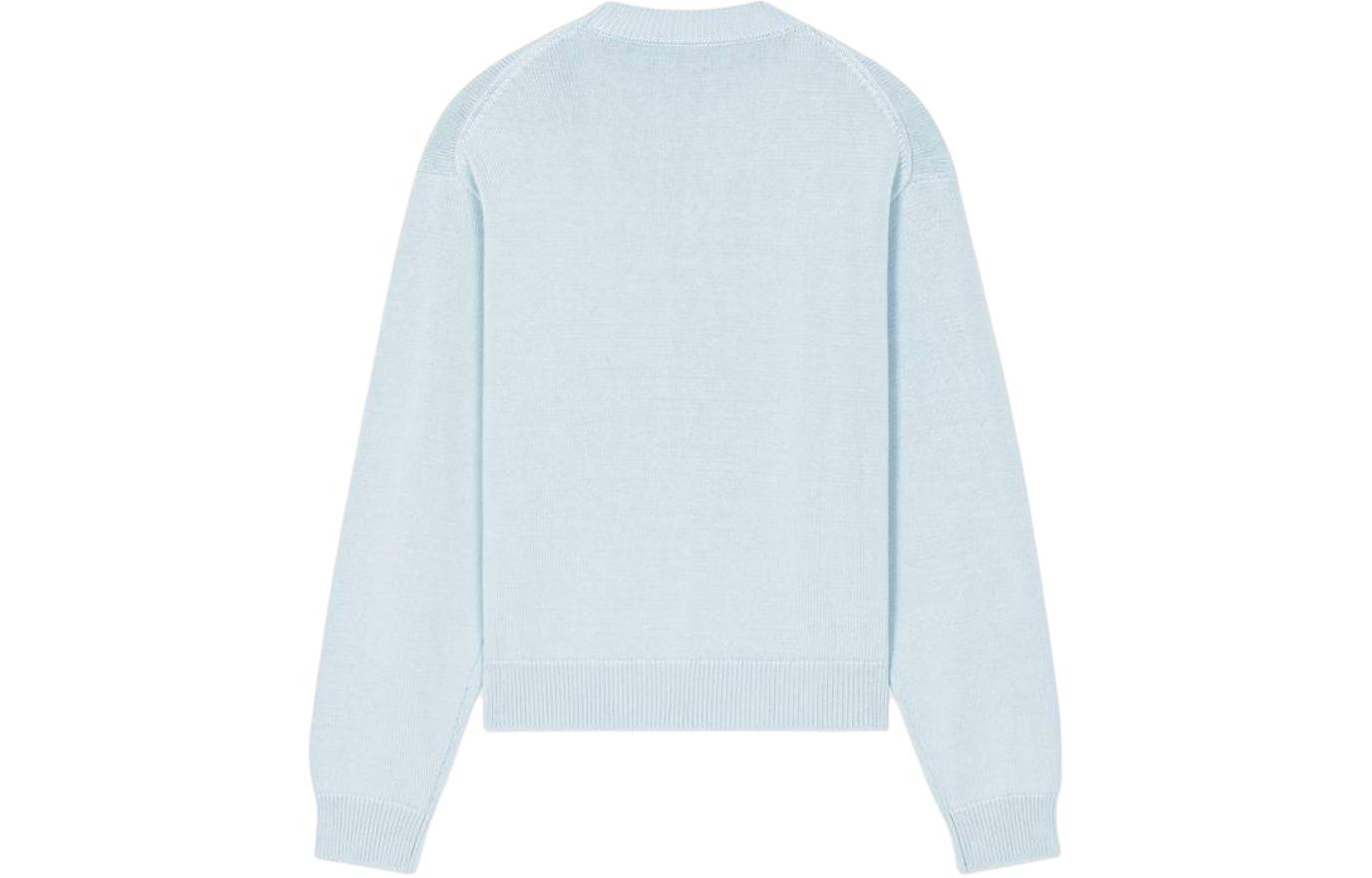 Lookbook (Women) KENZO FW23  Light Blue Floral Jacquard Knit Sweater. FD52PU3803LC-63