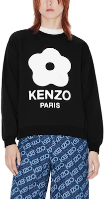 (W) KENZO FW23 Sudadera Casual Cuello Redondo con Logo Estampado FD62SW1124MF-02 Lookbook (W) KENZO FW23 Sudadera Casual Cuello Redondo con Logo Estampado FD62SW1124MF-02