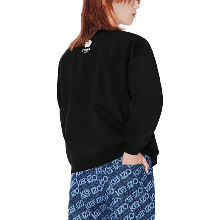 (Women) KENZO FW23  Logo Print Casual Crewneck Sweatshirt FD62SW1124MF-02 圖 4