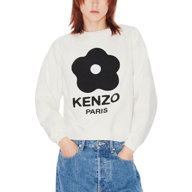 (Women) KENZO FW23  Logo Print Casual Crewneck Sweatshirt FD62SW1124MF-02 圖 8