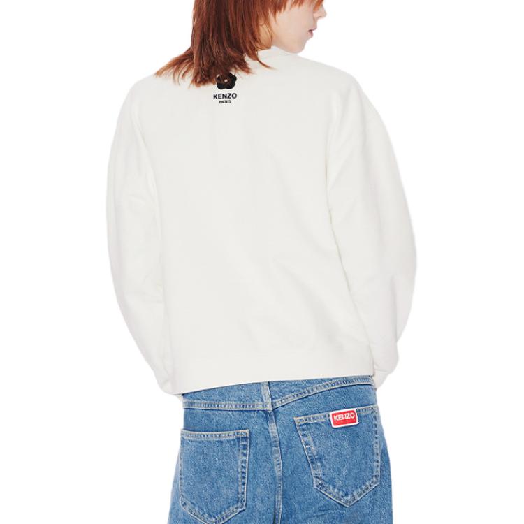 (Women) KENZO FW23  Logo Print Casual Crewneck Sweatshirt FD62SW1124MF-02 圖 9