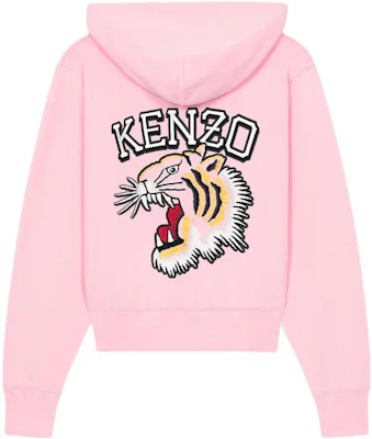 (W) KENZO FW23 Sudadera Casual con Estampado de Tigre. FD62SW1114MF-99J 2