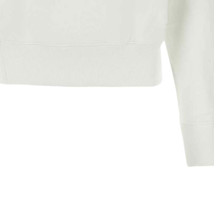(Women) KENZO FW23  White Floral Letter Embroidered Cropped Hoodie. FE52SW1244MF-02 圖 8