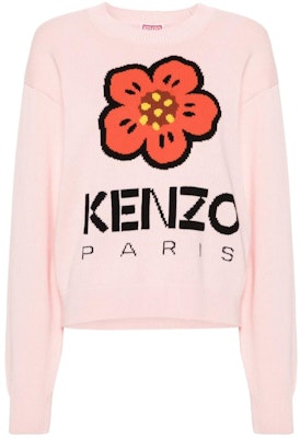 (W) 겐조 FW23 플로럴 레터 프린트 크루넥 니트 스웨터 핑크 FD52PU3803LC-34 Order (W) 겐조 FW23 플로럴 레터 프린트 크루넥 니트 스웨터 핑크 FD52PU3803LC-34